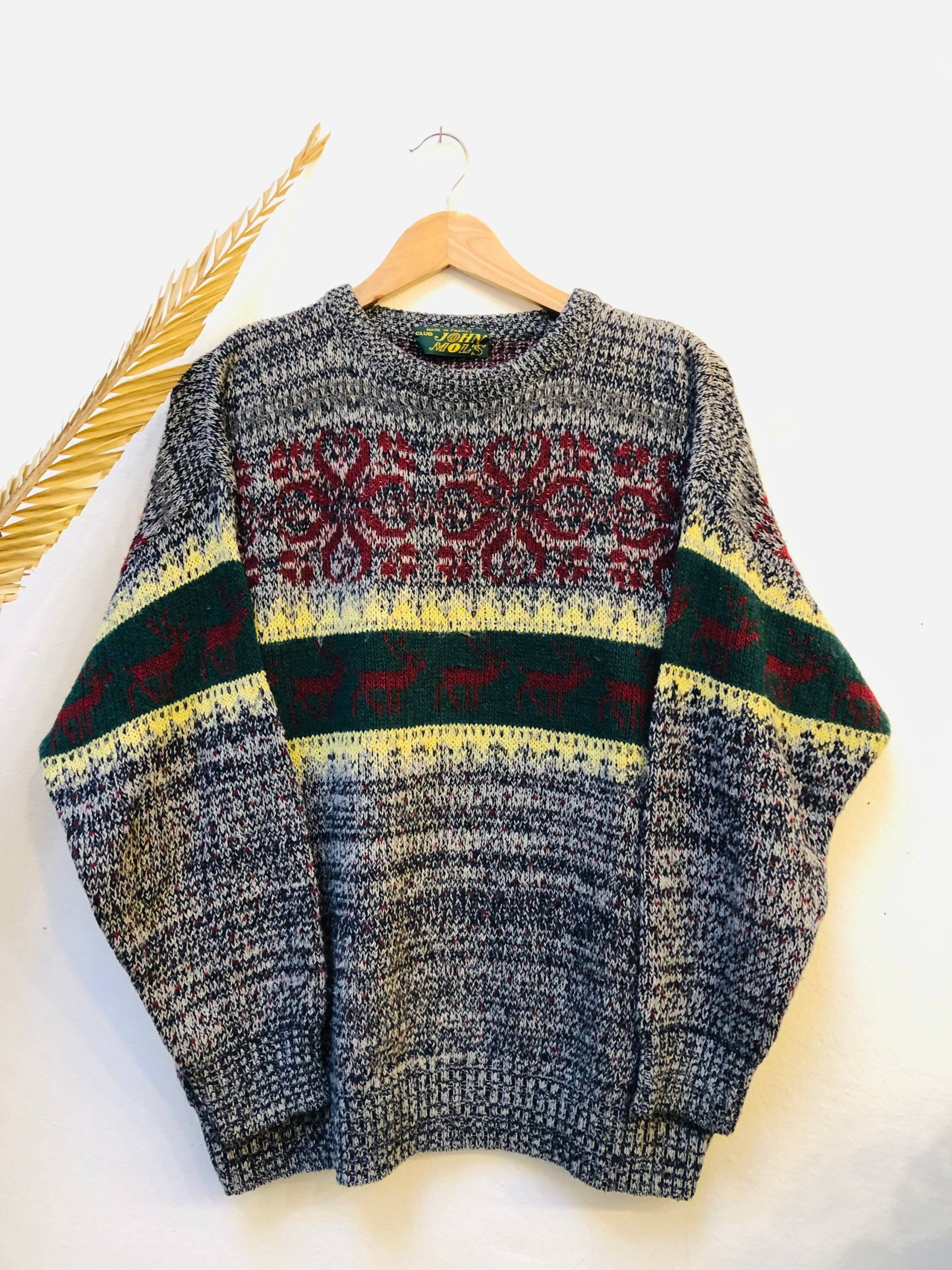 Vintage Pullover, Wollmix, Größe S/M von Buntvintageclothing