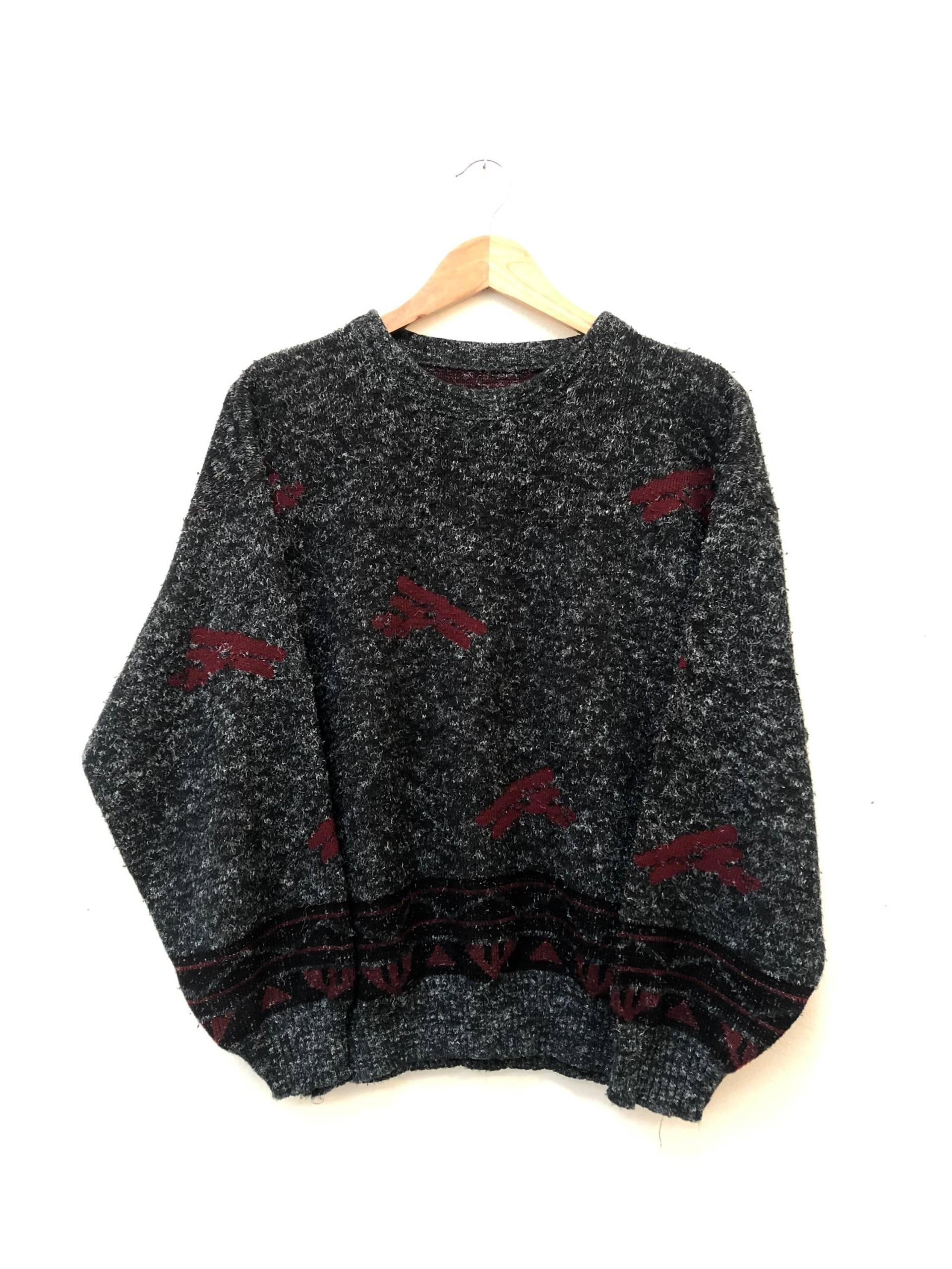 Vintage Pullover, Woll-Mix, Grösse S/M von Buntvintageclothing