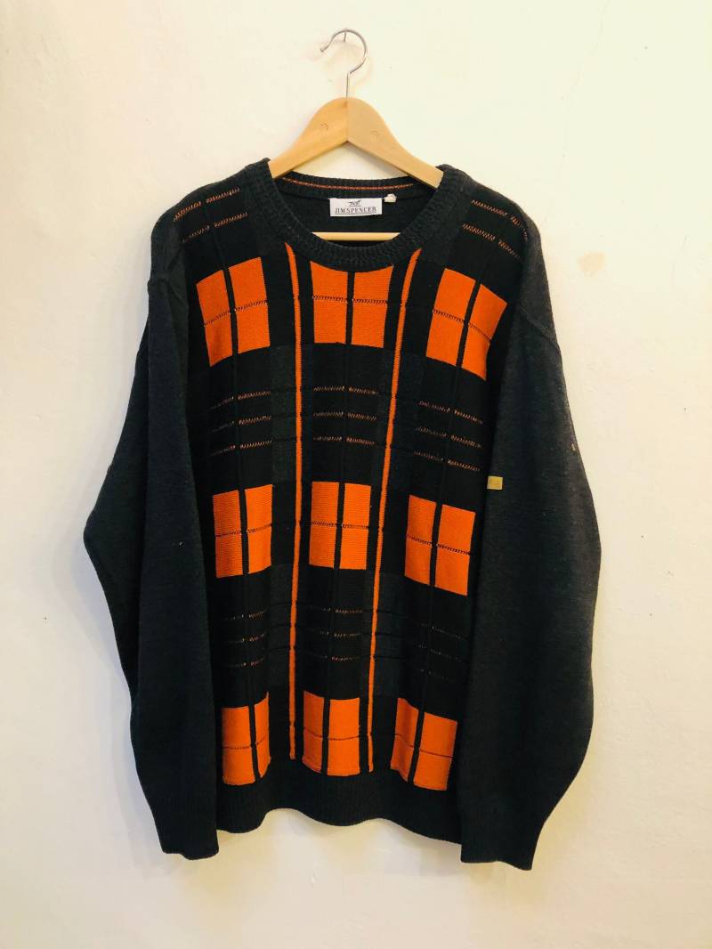 Vintage Pullover, Wollmischung, Größe Xl von Buntvintageclothing