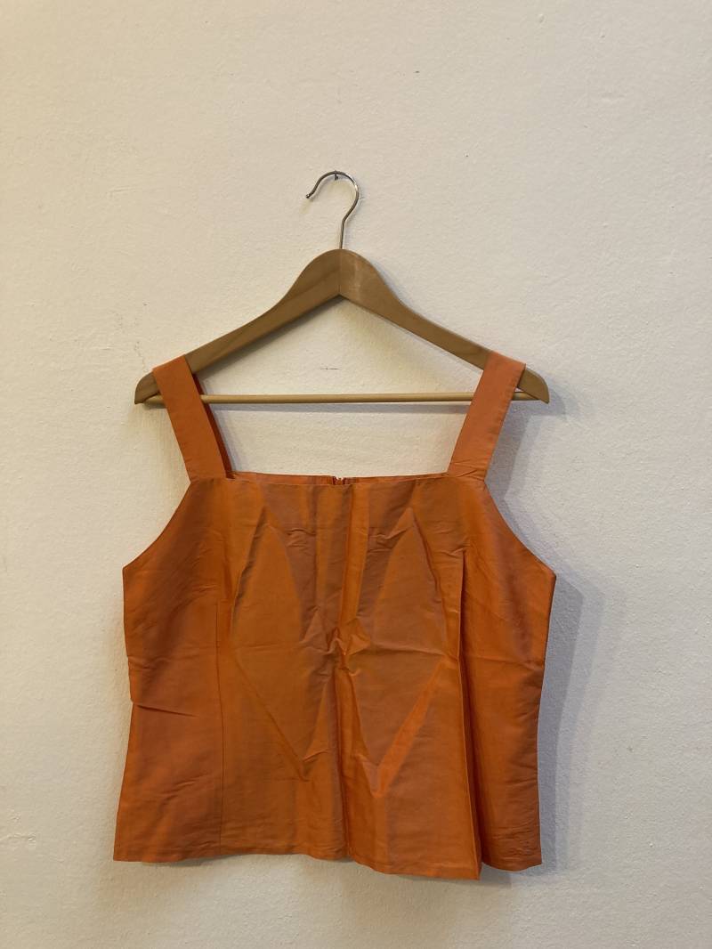 Vintage Seiden Top, 80Er/90Er Jahre, Größe M/L von Buntvintageclothing