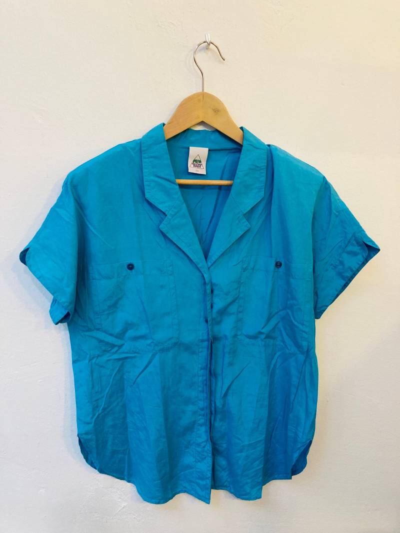 Vintage Seidenbluse, Grösse M Vintage Seidenbluse, Grösse M von Buntvintageclothing