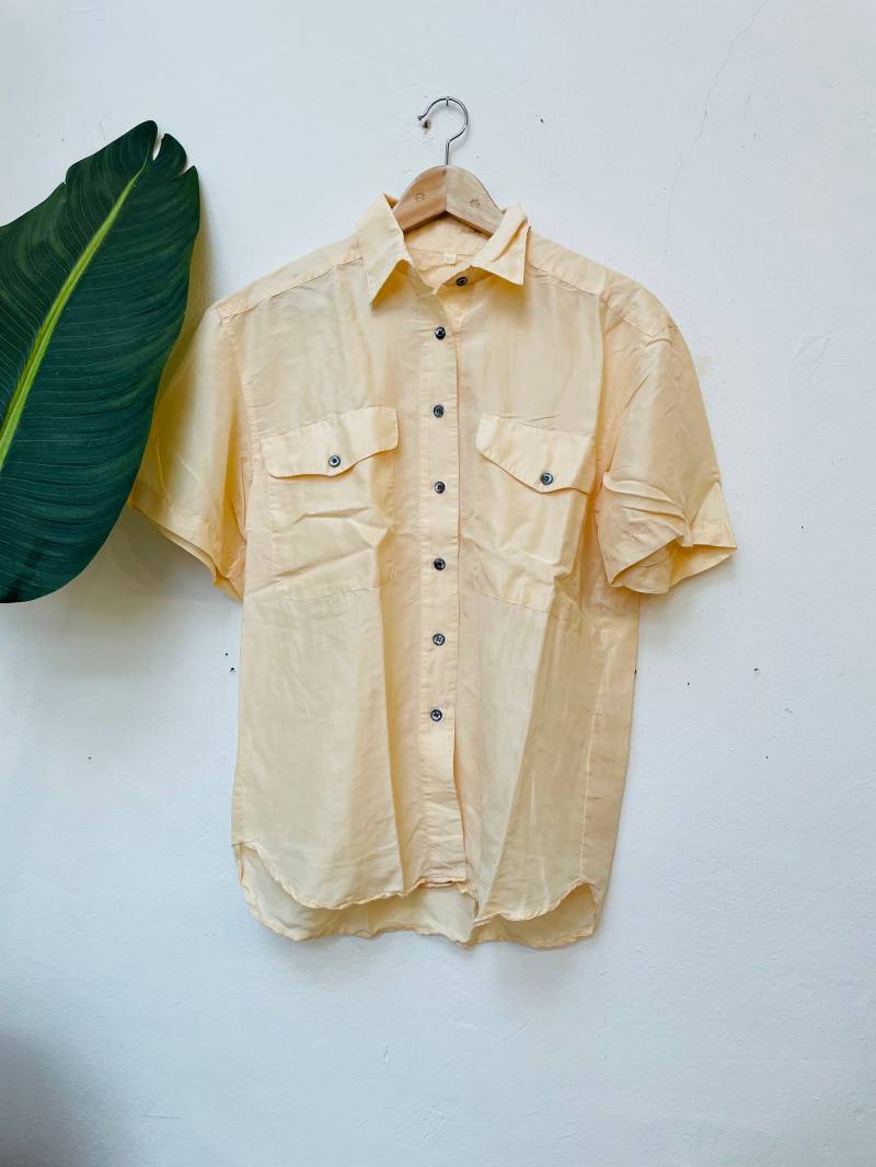 Vintage Seidenbluse, Größe M Vintage Seidenbluse, Größe M von Buntvintageclothing