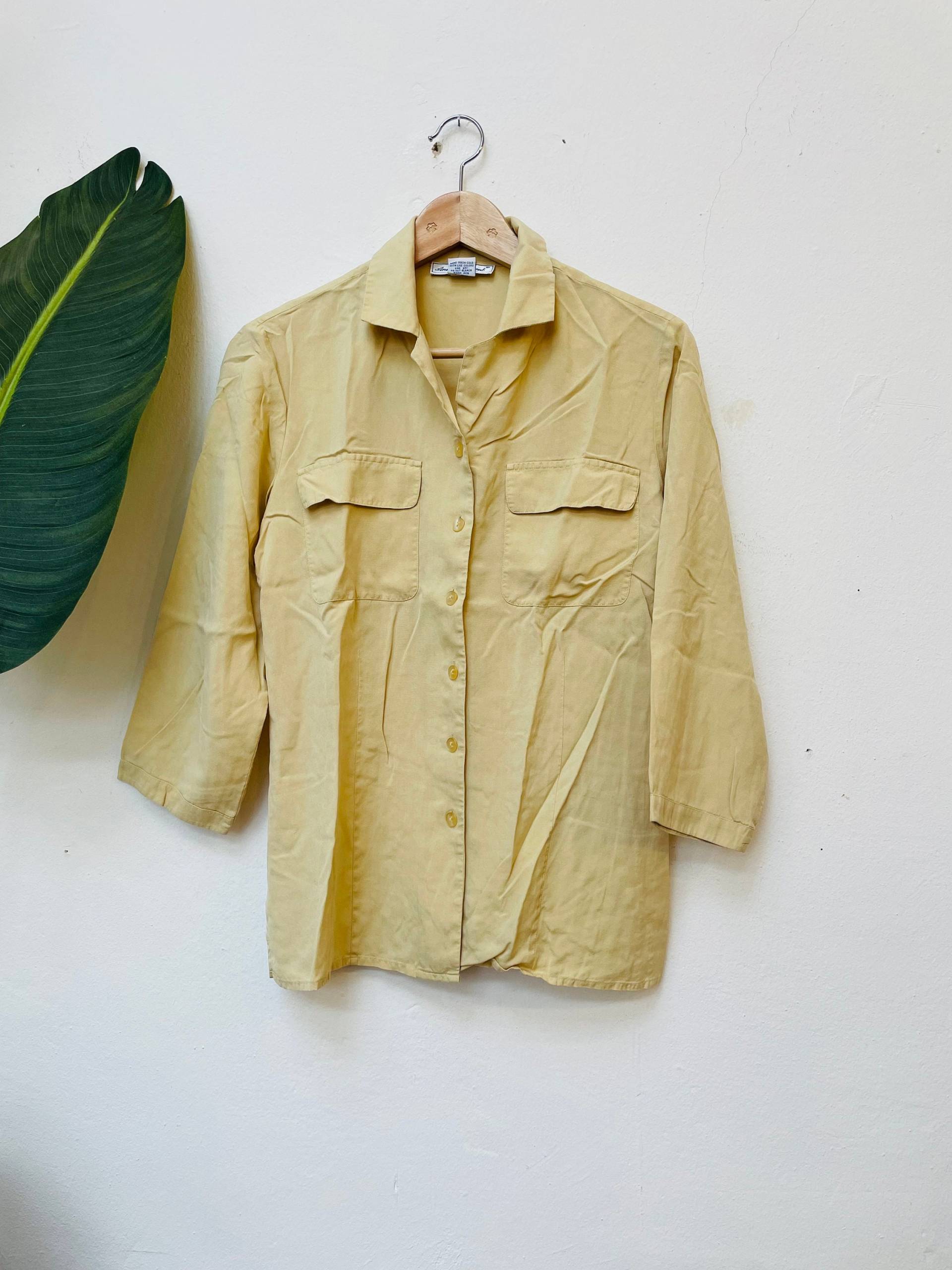 Vintage Seidenbluse, Größe S Vintage Seidenbluse, Größe S von Buntvintageclothing