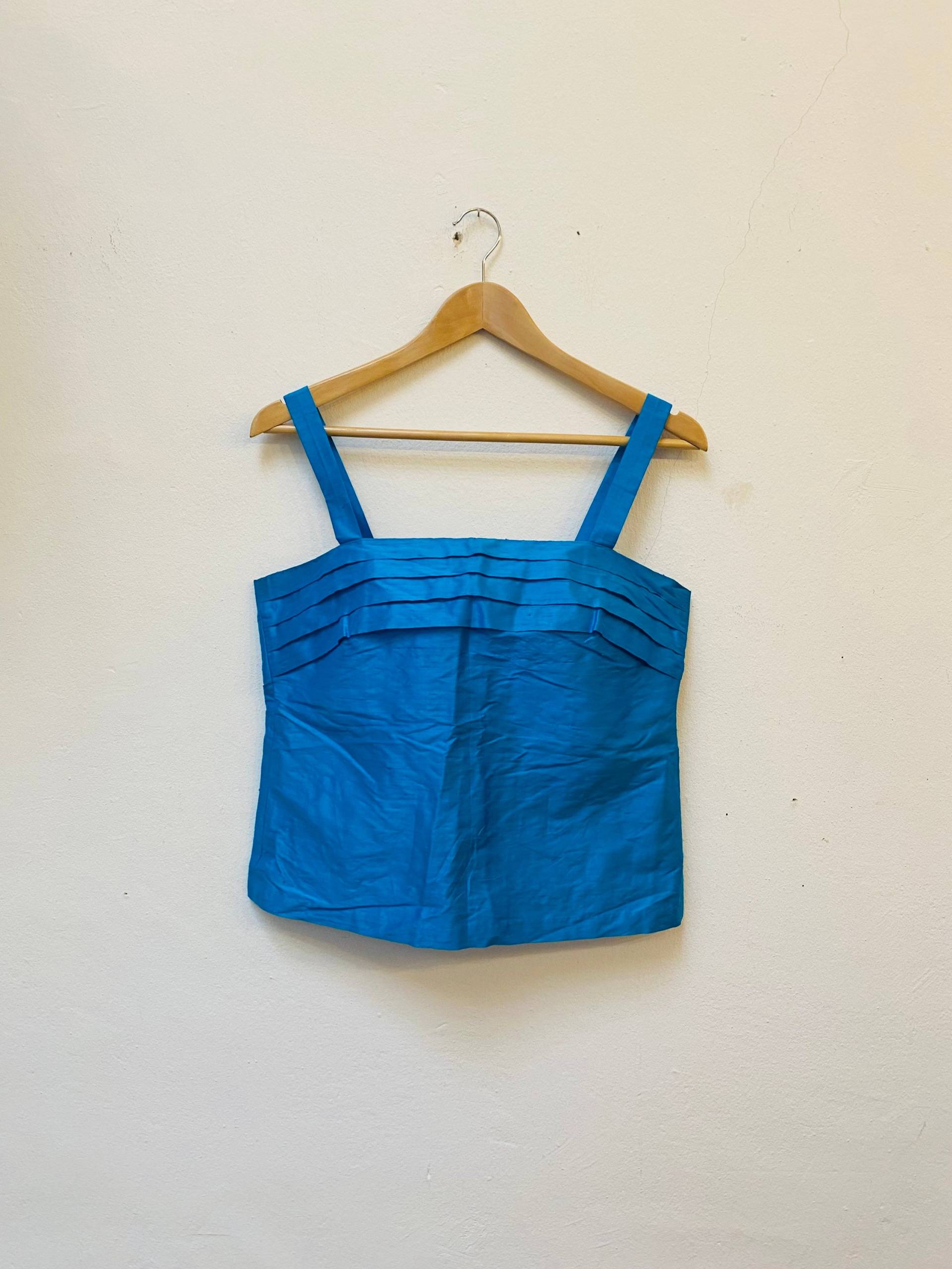 Vintage Seidentop, 80Er/90Er Jahre, Größe M Vintage Seidentop, 80Er/90Er Jahre, Größe M von Buntvintageclothing