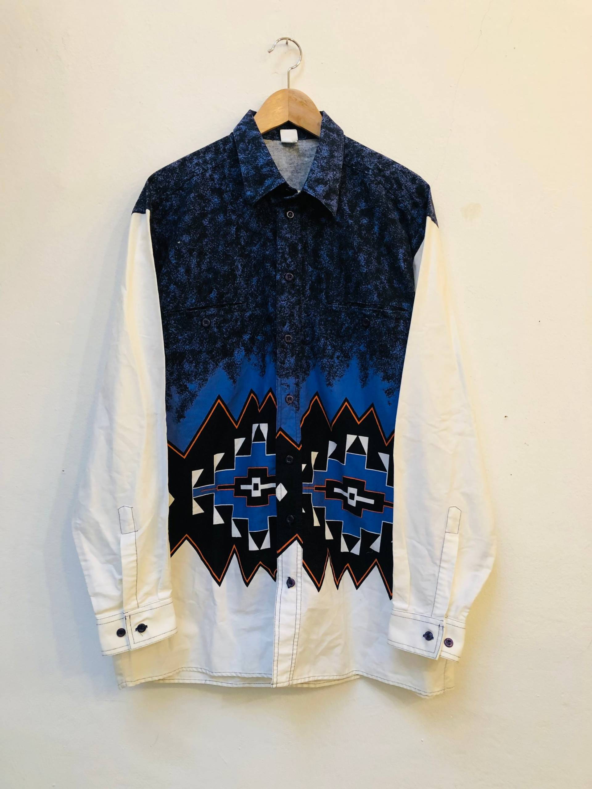 Vintage Shirt, Baumwolle, Größe Xl/Xxl von Buntvintageclothing