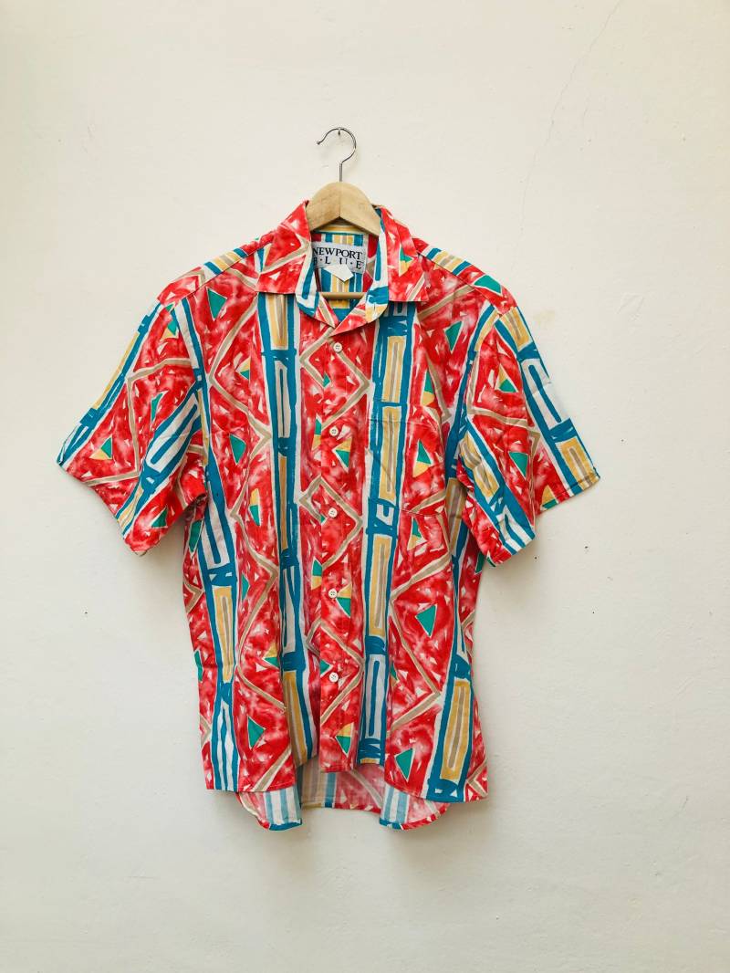 Vintage Shirt, Größe L, Baumwolle von Buntvintageclothing