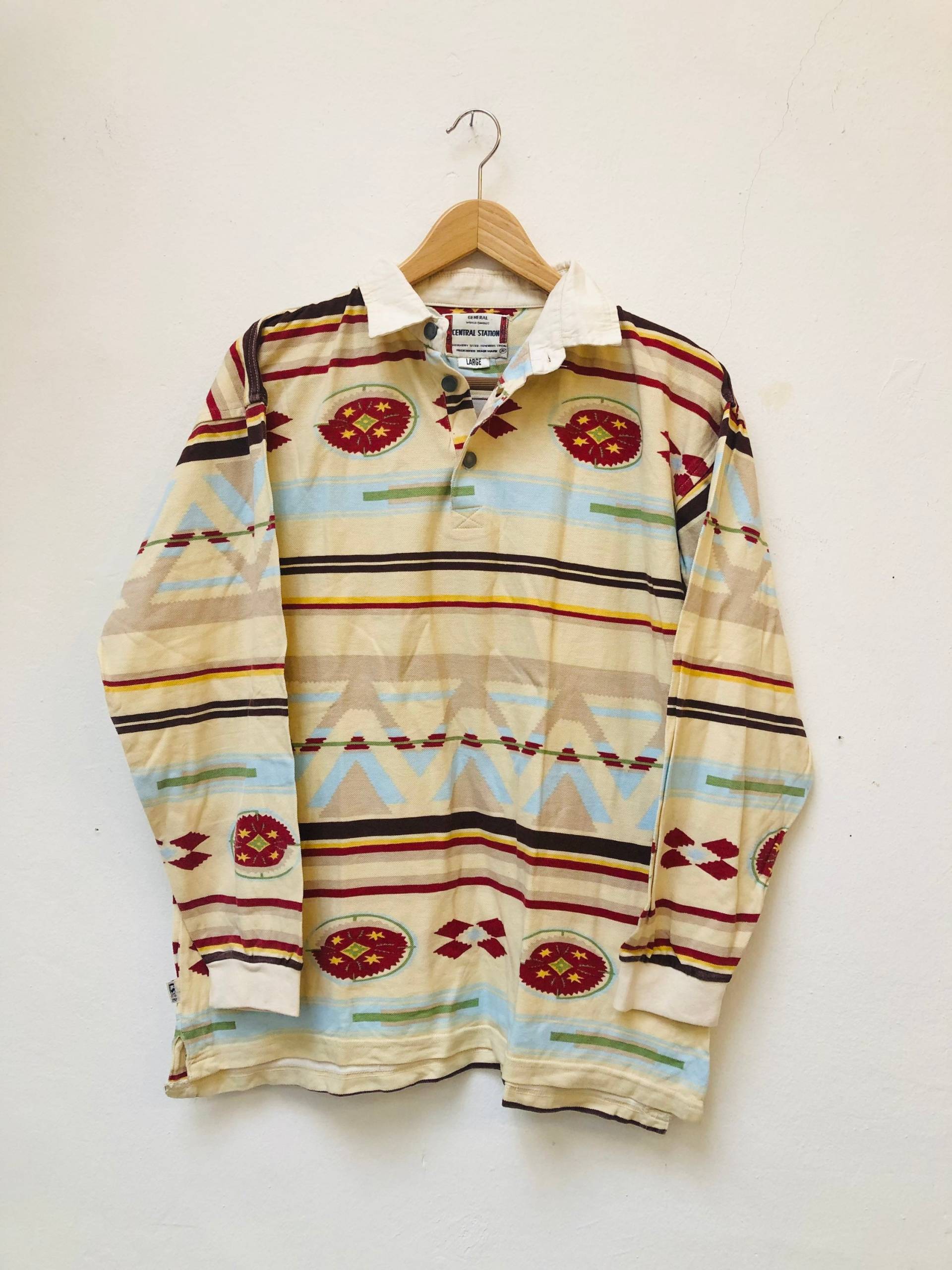 Vintage Shirt, Poloshirt, Größe L von Buntvintageclothing