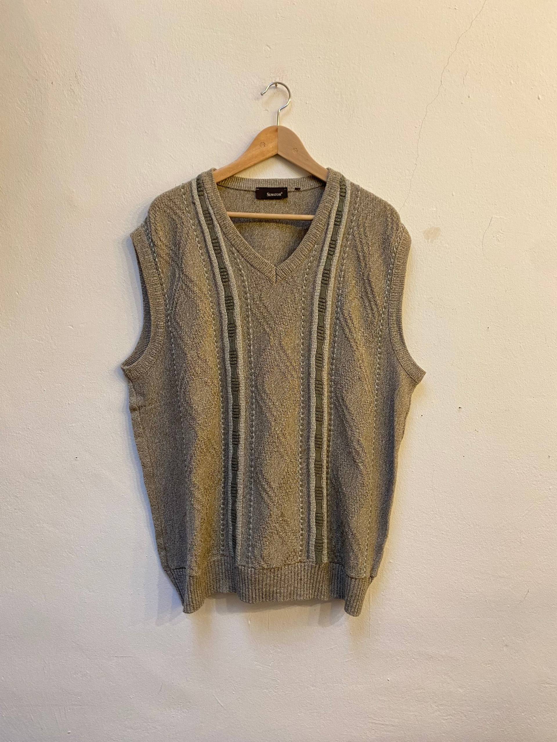 Vintage Slipover, Pullunder, Größe Xl Vintage Slipover, Pullunder, Größe Xl von Buntvintageclothing