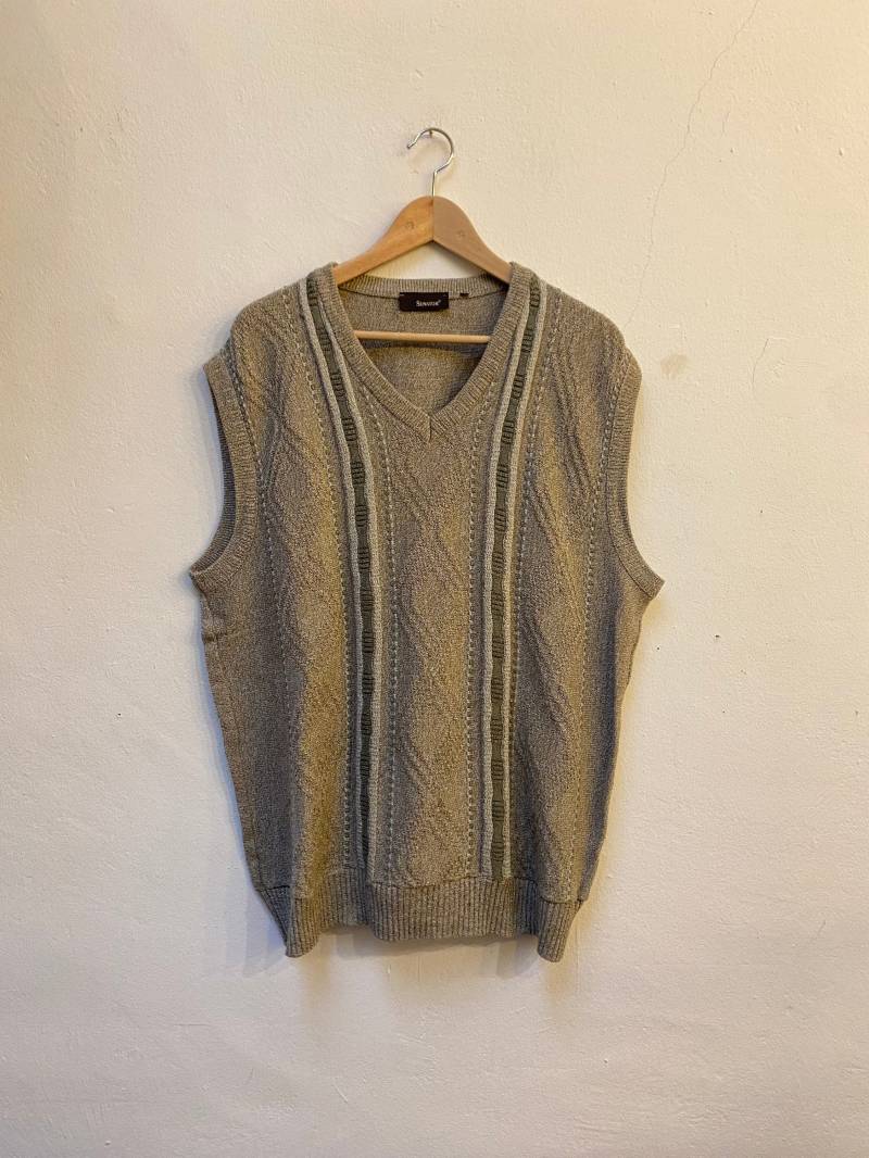 Vintage Slipover, Pullunder, Größe Xl von Buntvintageclothing