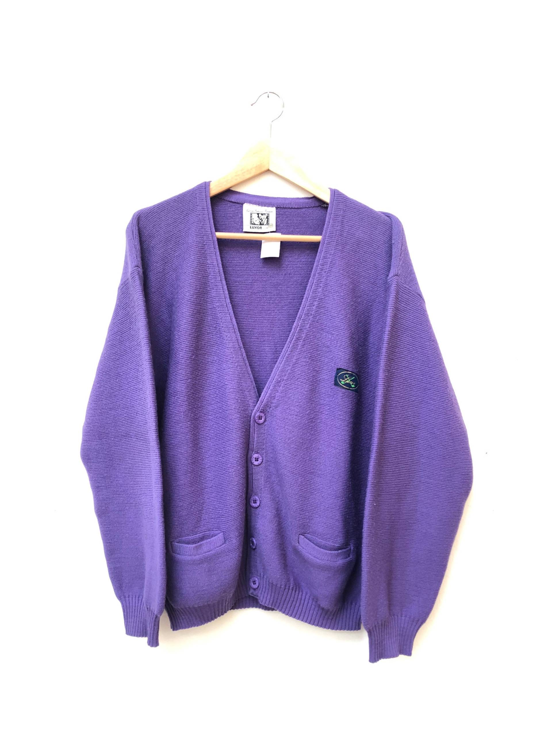 Vintage Strickjacke, 80Er/90Er Jahre, Größe S von Buntvintageclothing