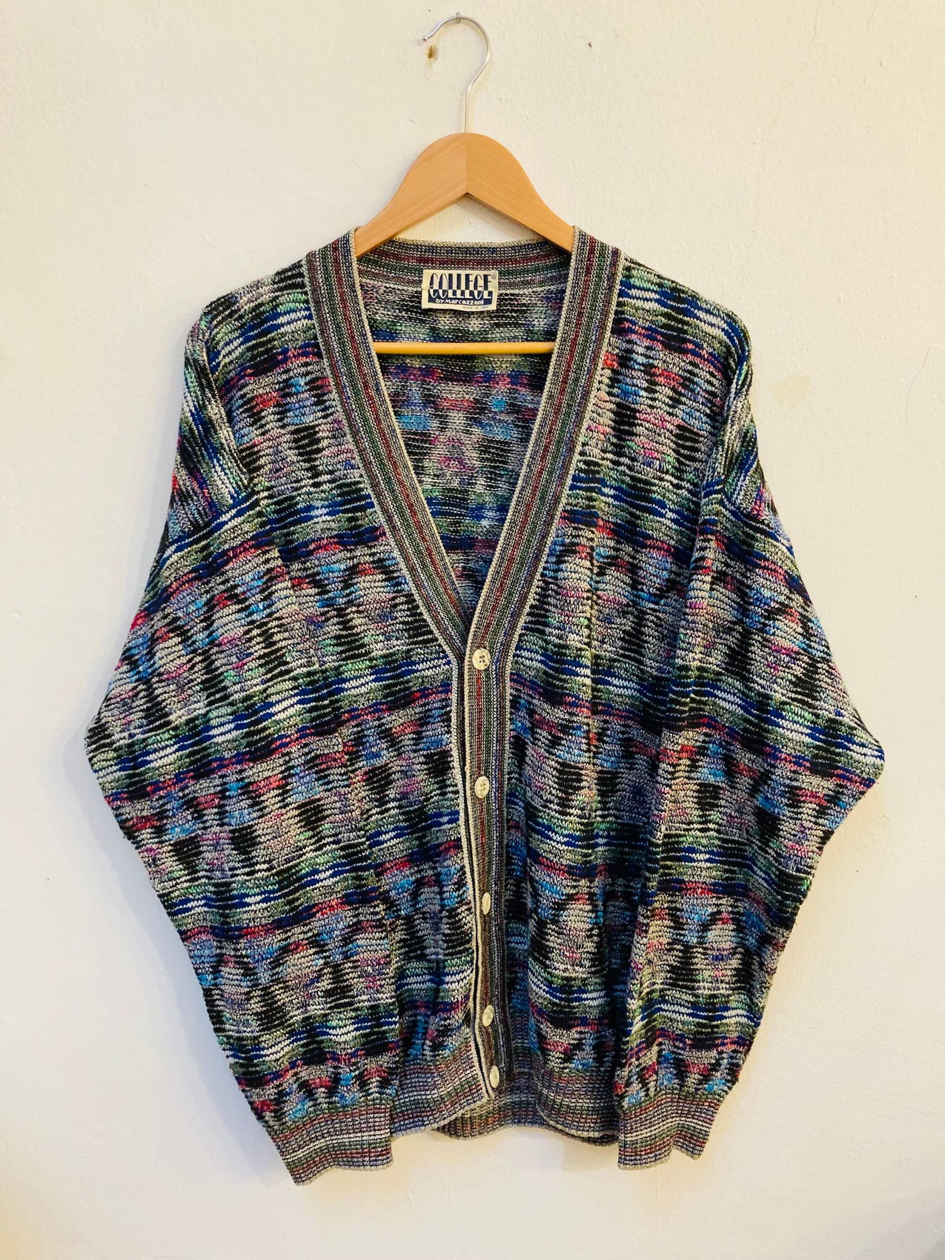 Vintage Strickjacke, Grösse M/L von Buntvintageclothing