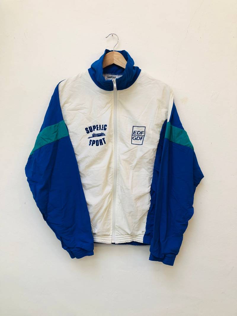 Vintage Trainingsjacke, Gr. M, Unisex, Sportkleidung von Buntvintageclothing