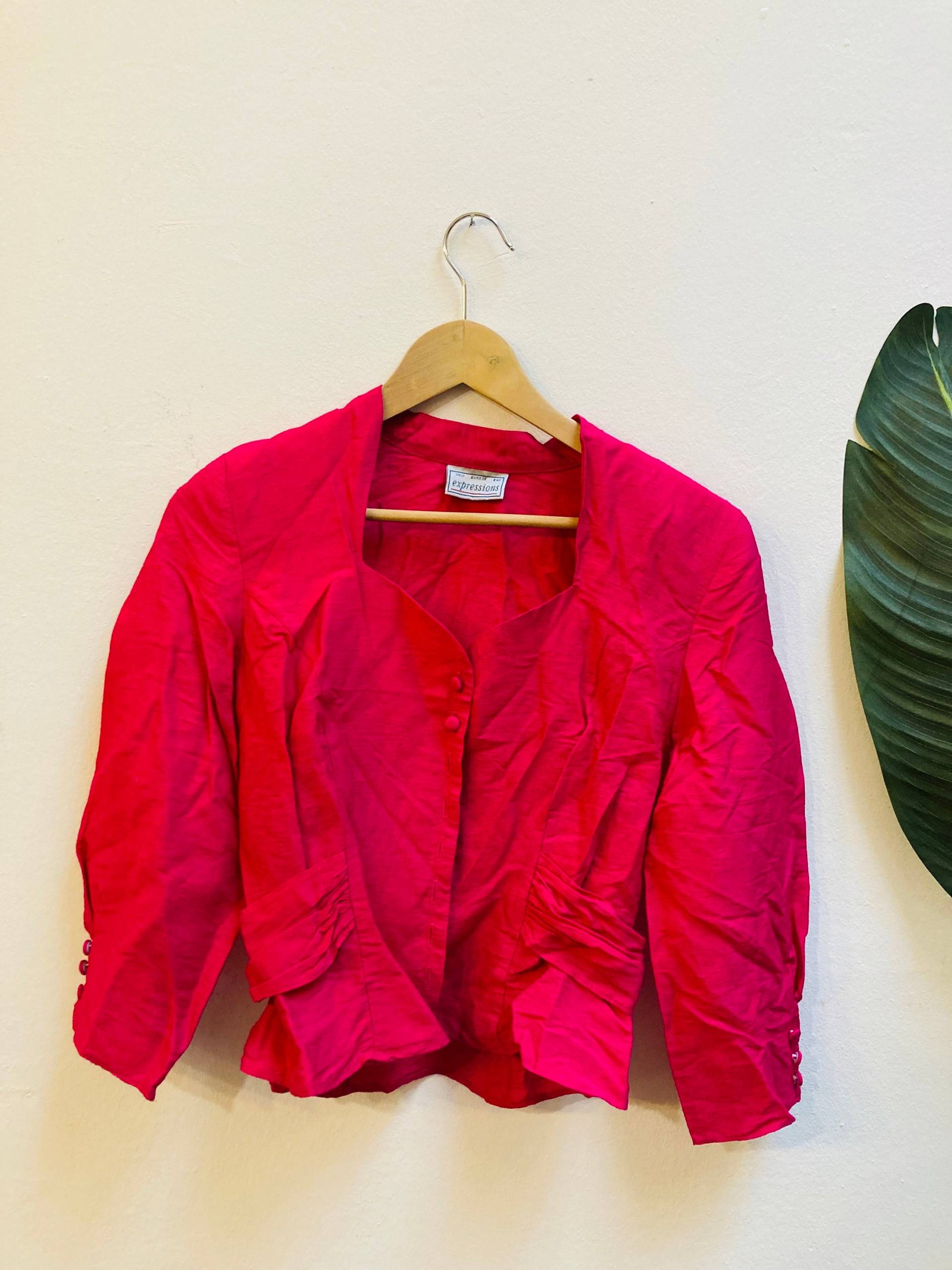 Vintage Wildseide Jacke, Größe 36 Vintage Wildseide Jacke, Größe 36 von Buntvintageclothing