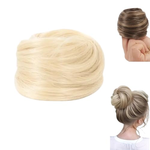 Festivalment Hair Bun Wig, Festivalment Real Hair Bun Wig, Bun Hair Pieces for Women, Curly Wavy Hair Scrunchies Accessories Pieces for Women (613#) von Bupmnd