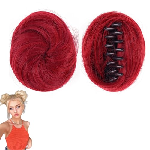 Space Buns Hair Piece 2 Pack, Mini Scrunchie Space Buns, Space Buns Hair Accessories, Space Buns on Short Hair, Space Buns Clips, Mini Space Buns, Hair Pieces for Women (101#) von Bupmnd
