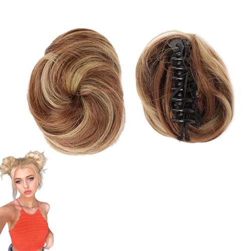 Space Buns Hair Piece 2 Pack, Mini Scrunchie Space Buns, Space Buns Hair Accessories, Space Buns on Short Hair, Space Buns Clips, Mini Space Buns, Hair Pieces for Women (24#) von Bupmnd
