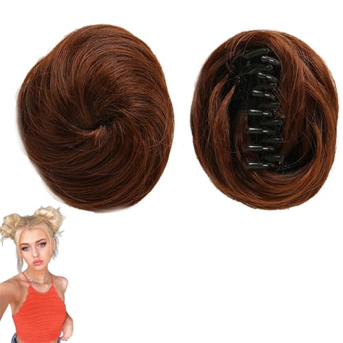 Space Buns Hair Piece 2 Pack, Mini Scrunchie Space Buns, Space Buns Hair Accessories, Space Buns on Short Hair, Space Buns Clips, Mini Space Buns, Hair Pieces for Women (33#) von Bupmnd