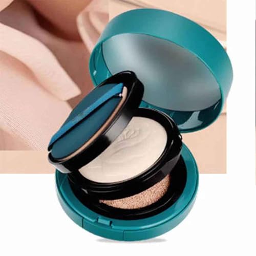 Swarous 2-in-1 Double Layer Powder Foundation & Cushion Foundation, Red Ginseng Revitalizing Double Foundation, Bb Cream Face Makeup Concealer, For Dry and Normal Skin (Natural) von Bupmnd