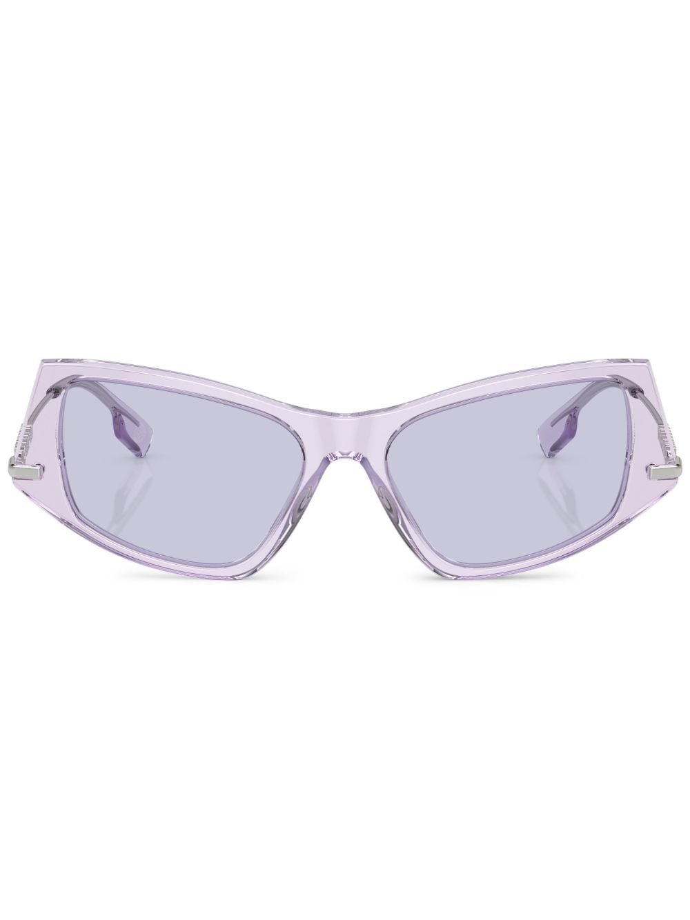 Burberry Eyewear Cat-Eye-Sonnenbrille mit Logo - Violett von Burberry Eyewear