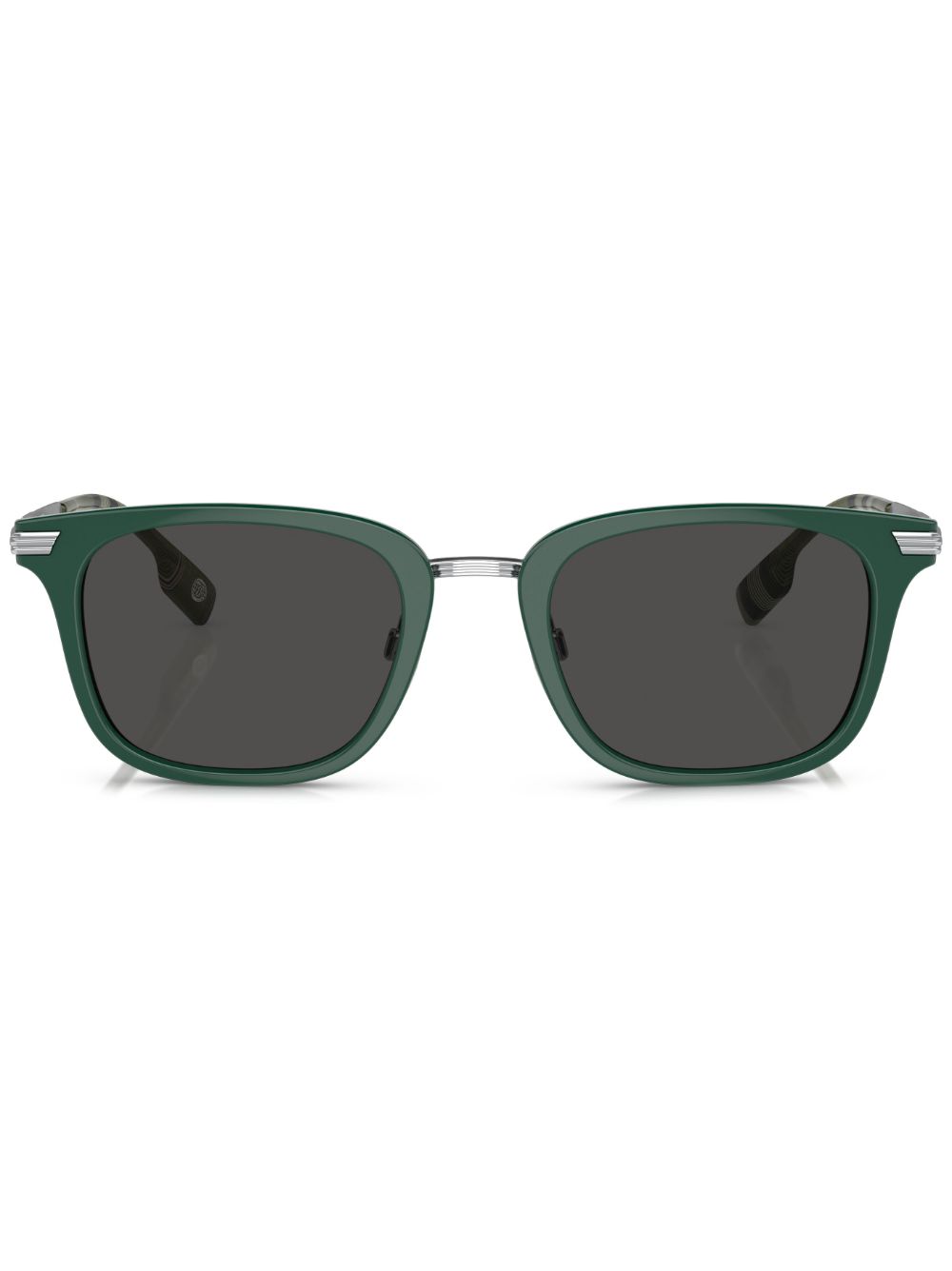 Burberry Eyewear Eckige Peter Sonnenbrille - Grün von Burberry Eyewear