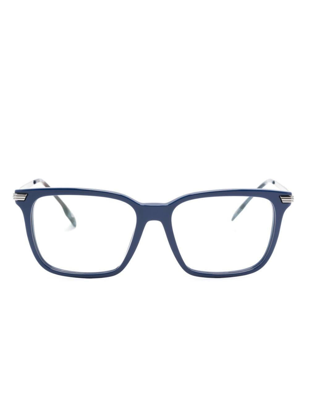 Burberry Eyewear Ellis Brille mit eckigem Gestell - Blau von Burberry Eyewear