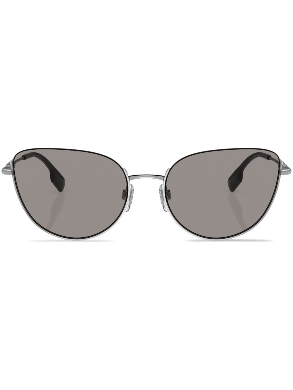 Burberry Eyewear Harper Cat-Eye-Sonnenbrille - Silber von Burberry Eyewear