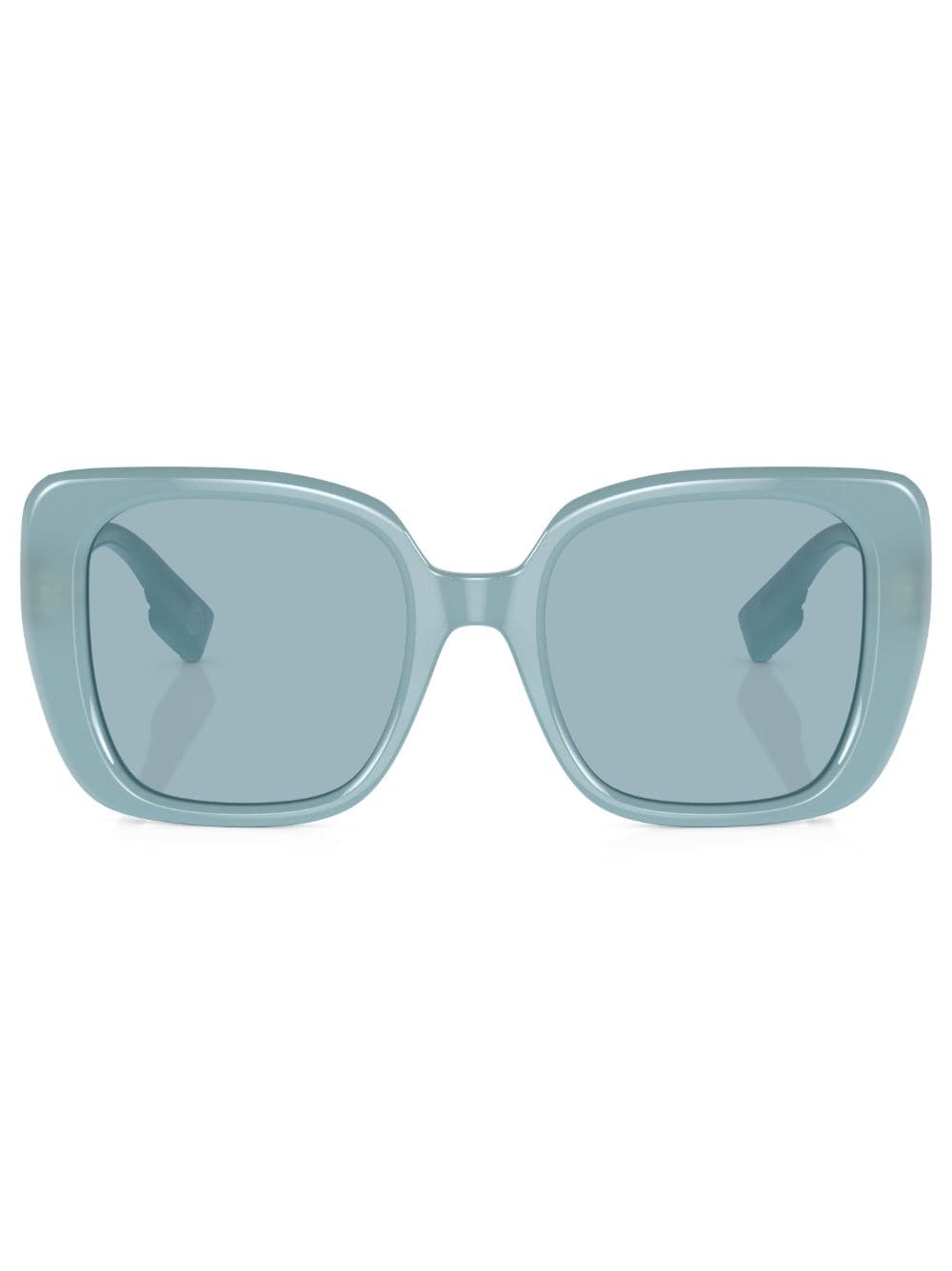 Burberry Eyewear Eckige Sonnenbrille - Blau von Burberry Eyewear