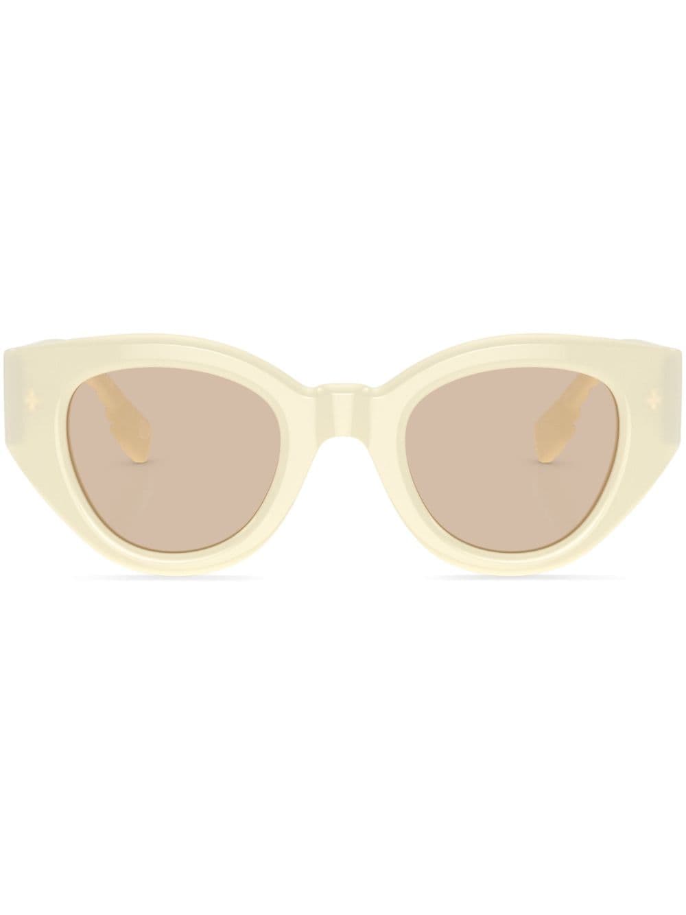 Burberry Eyewear Meadow Sonnenbrille - Weiß von Burberry Eyewear