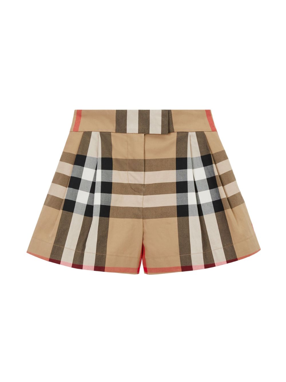 Burberry Kids Shorts mit Vintage-Check - Nude von Burberry Kids