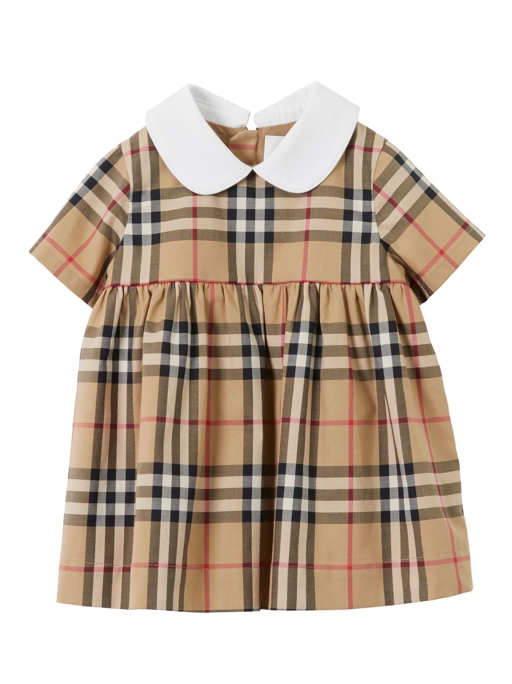 Burberry Kids Kleid mit Karomuster - Nude von Burberry Kids