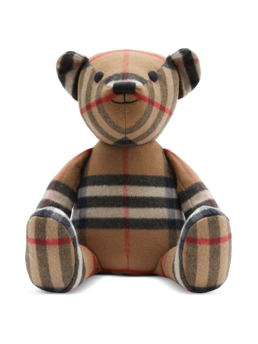 Burberry Kids Karierter Thomas Bear Teddy - Nude von Burberry Kids