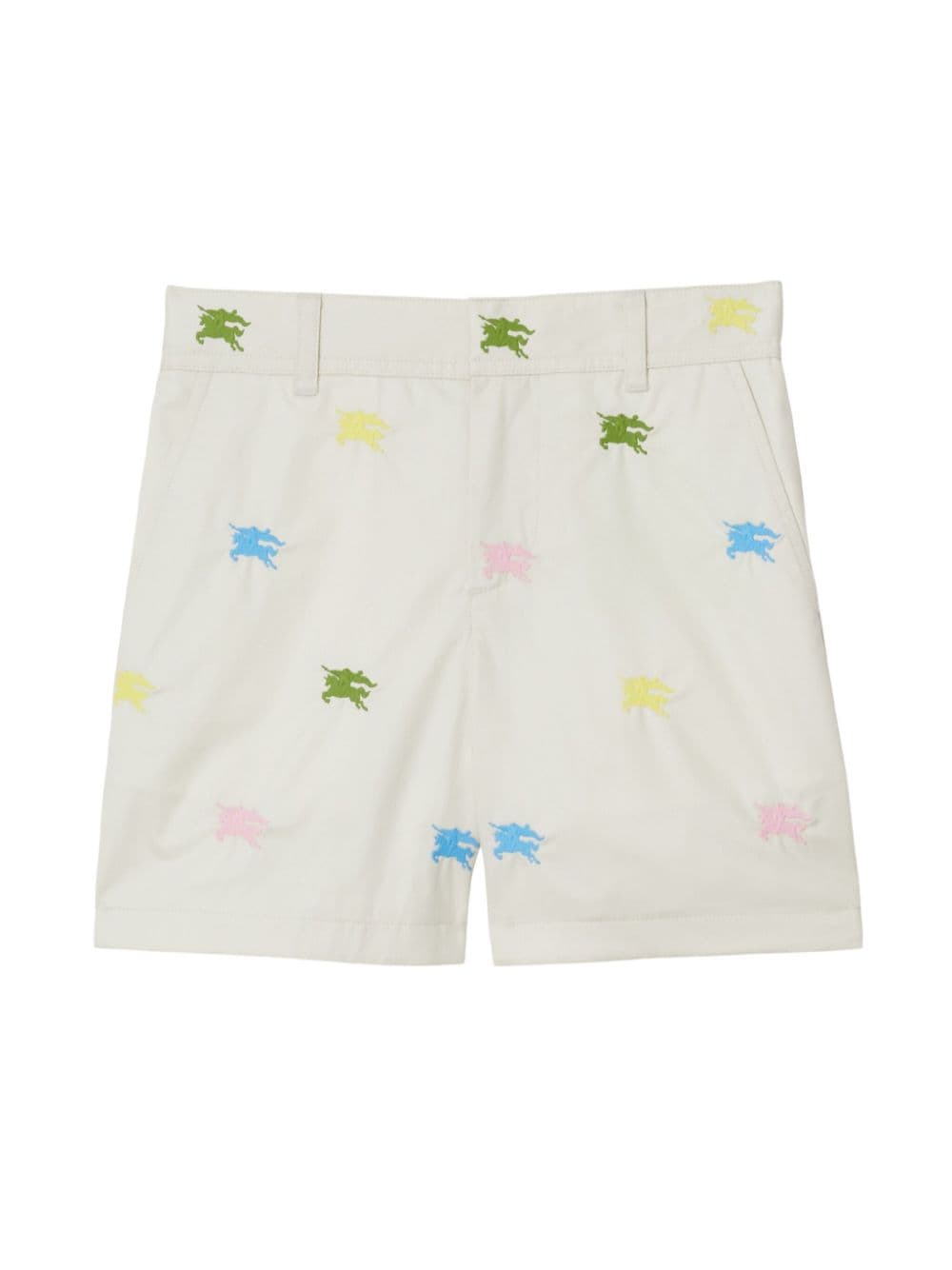 Burberry Kids EKD Shorts - Weiß von Burberry Kids