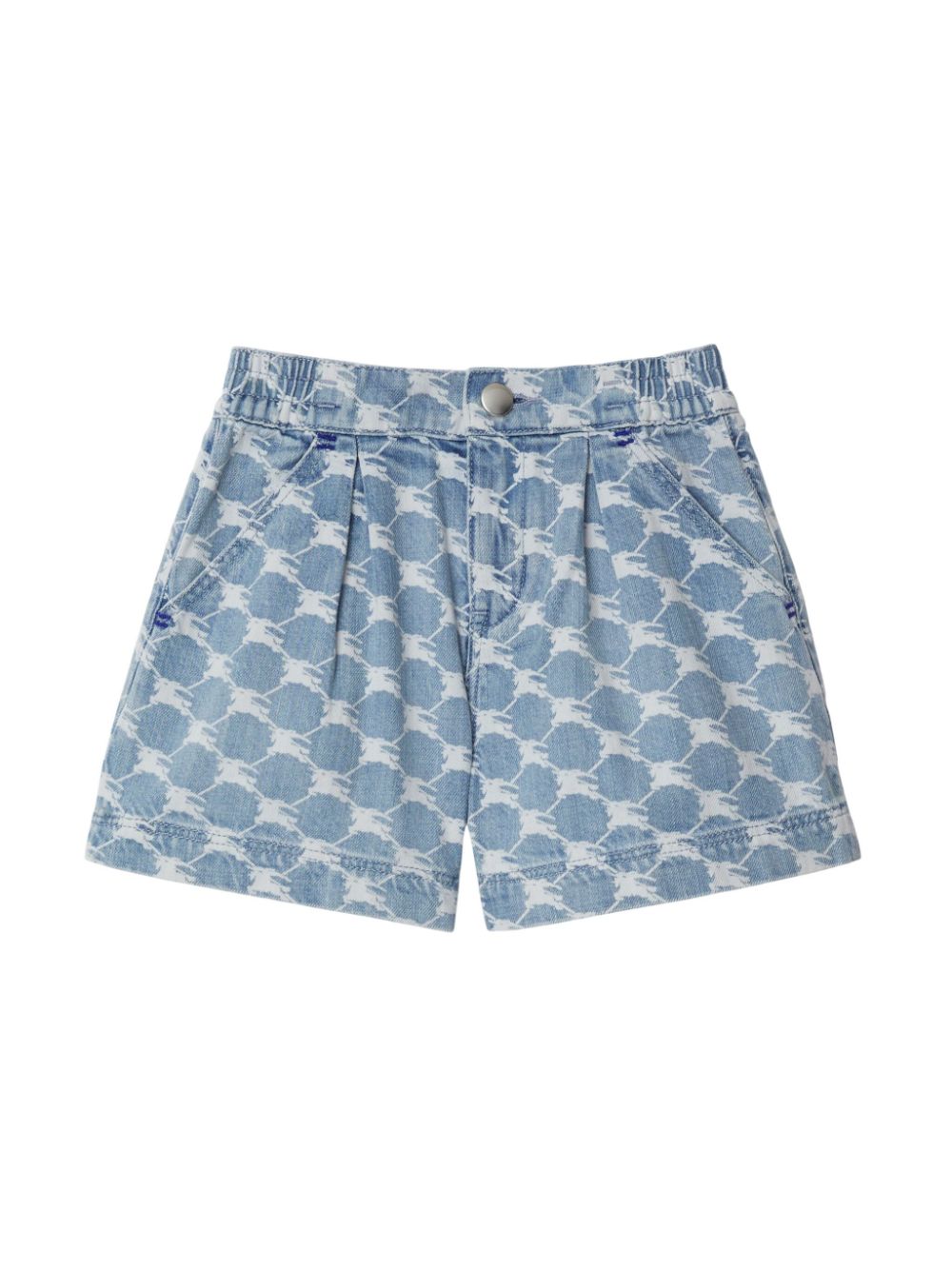 Burberry Kids EKD Jeans-Shorts mit grafischem Print - Blau von Burberry Kids