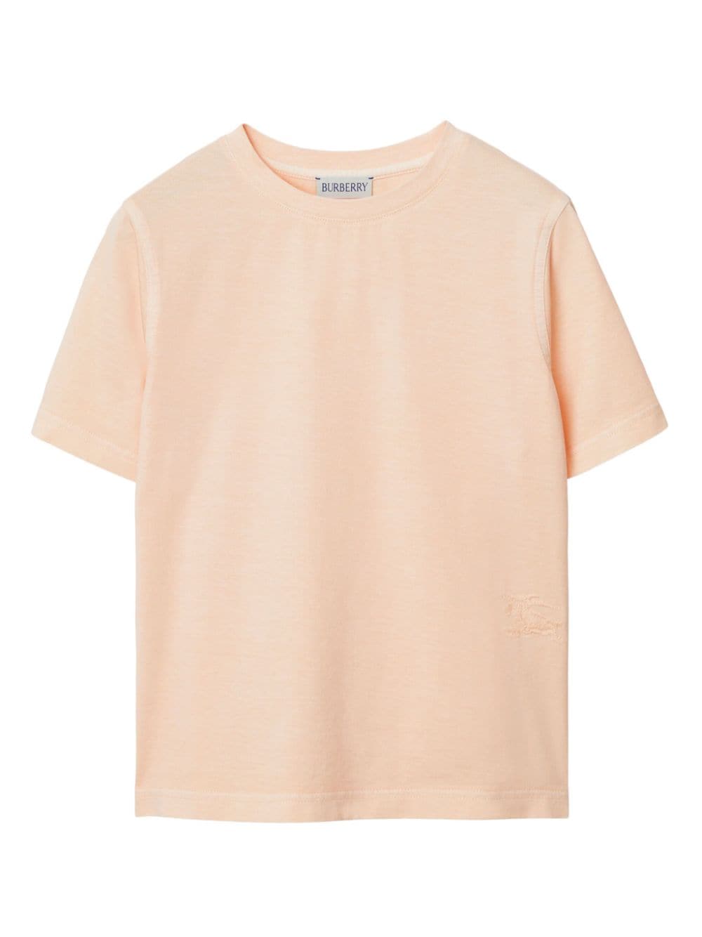 Burberry Kids EKD T-Shirt mit Logo-Stickerei - Orange von Burberry Kids