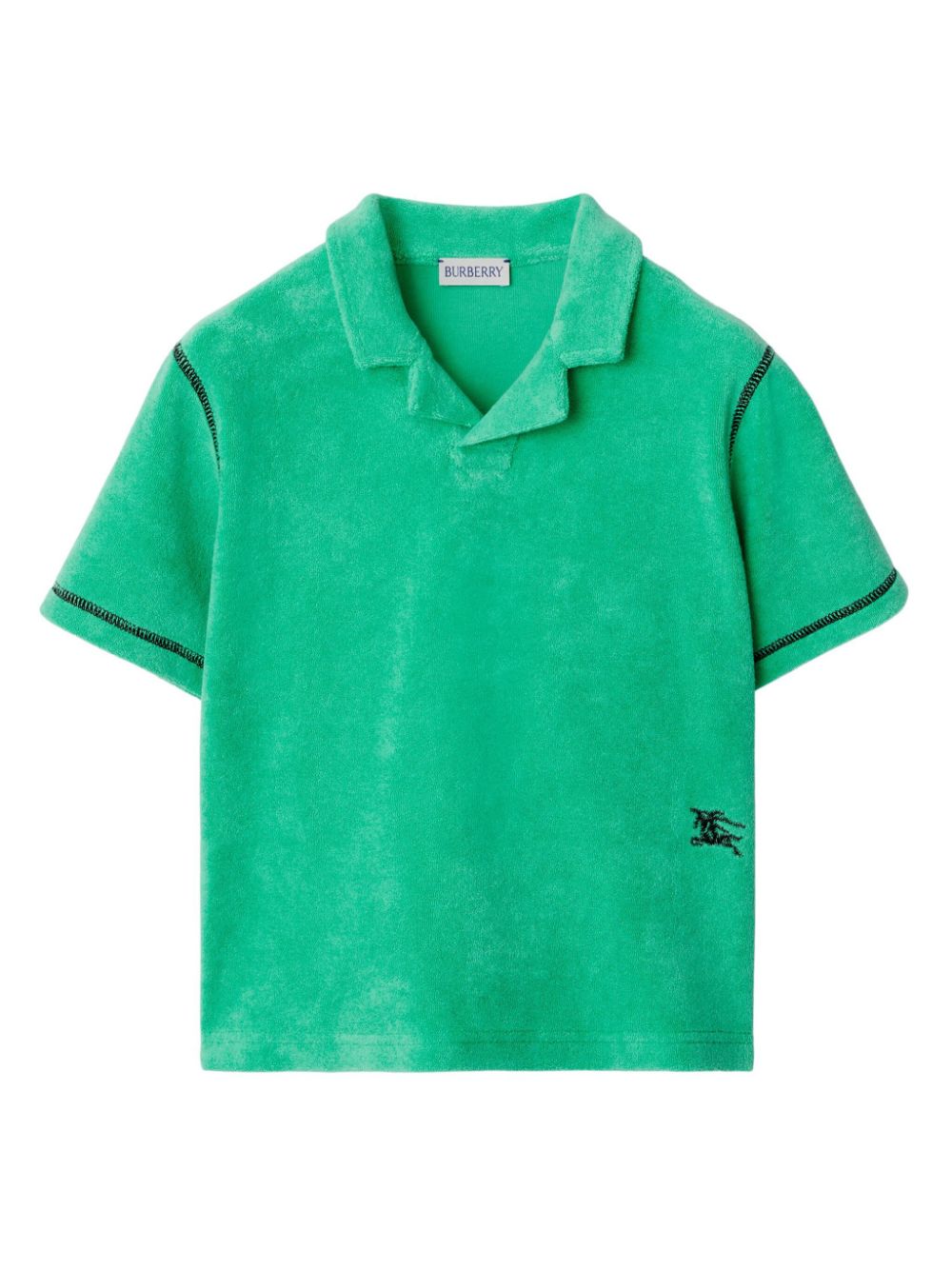 Burberry Kids EKD Poloshirt - Grün von Burberry Kids