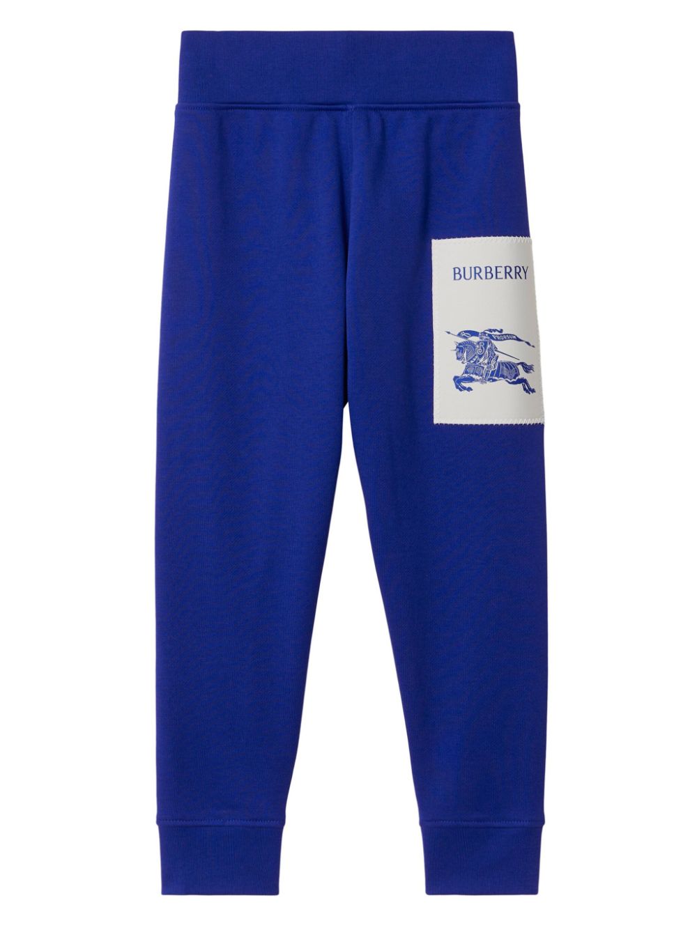 Burberry Kids Jogginghose mit Ritteremblem - Blau von Burberry Kids