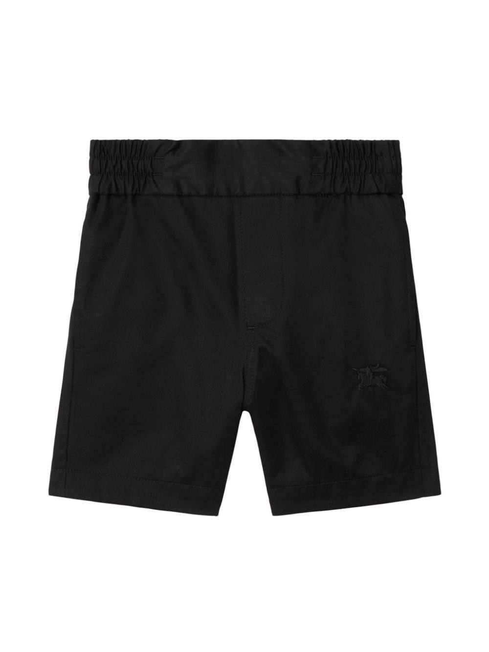 Burberry Kids Shorts mit Ritteremblem-Stickerei - Schwarz von Burberry Kids