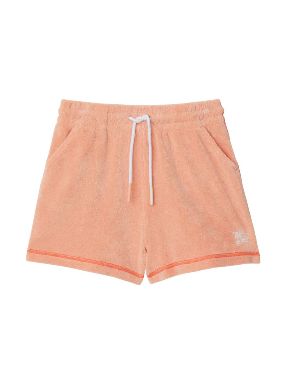 Burberry Kids Shorts mit Ritteremblem-Stickerei - Rosa von Burberry Kids