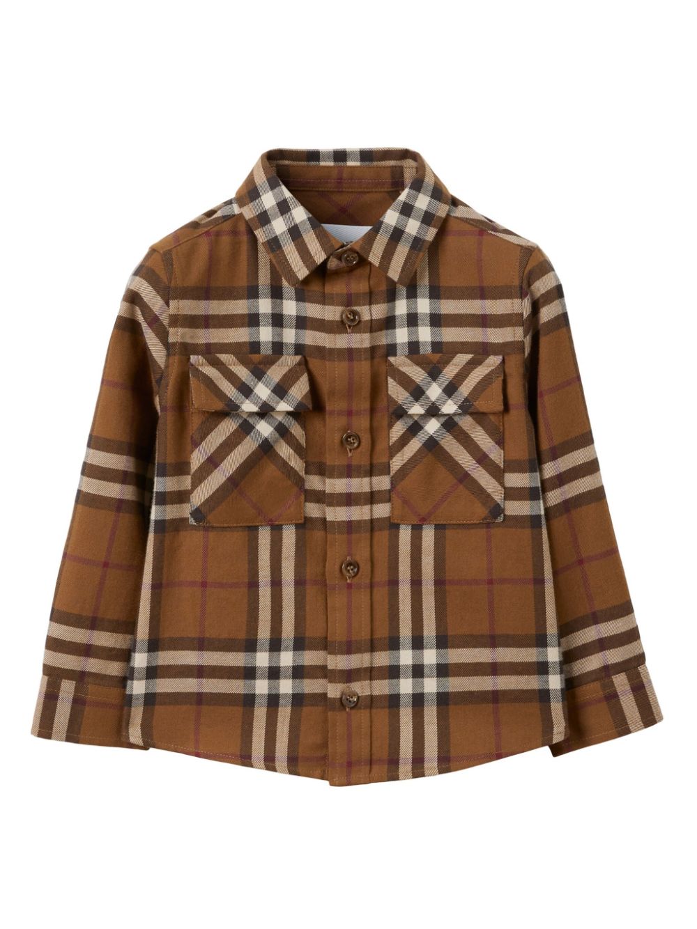 Burberry Kids Hemd mit Karomuster - Braun von Burberry Kids