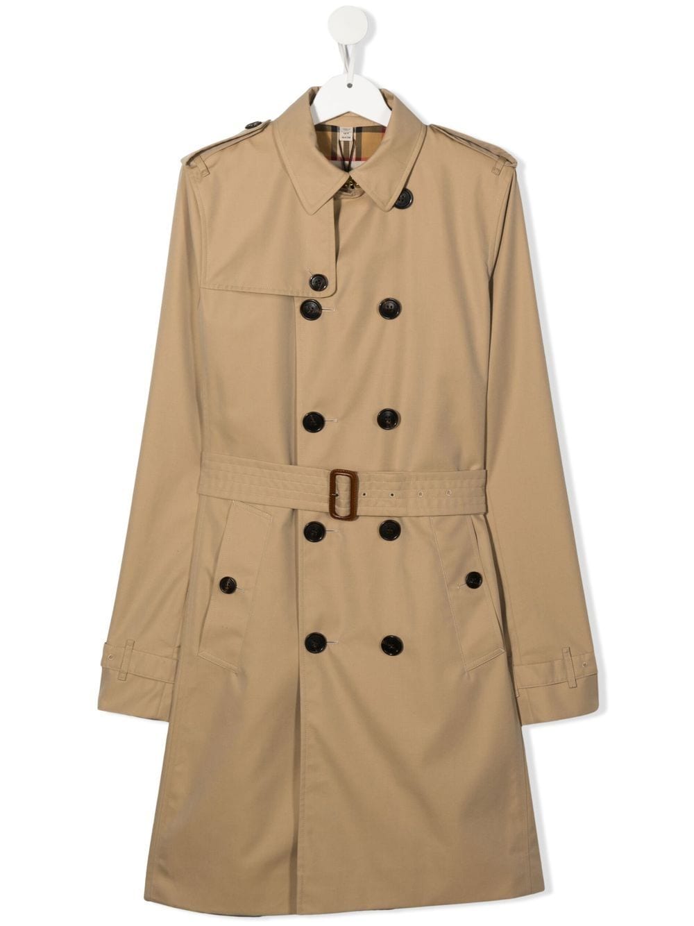 Burberry Kids Klassischer TEEN Trenchcoat - Nude von Burberry Kids