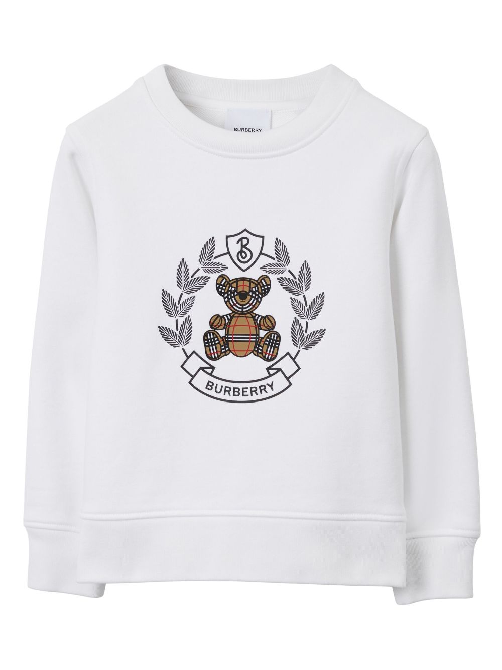 Burberry Kids Sweatshirt mit Thomas Bear-Print - Weiß von Burberry Kids