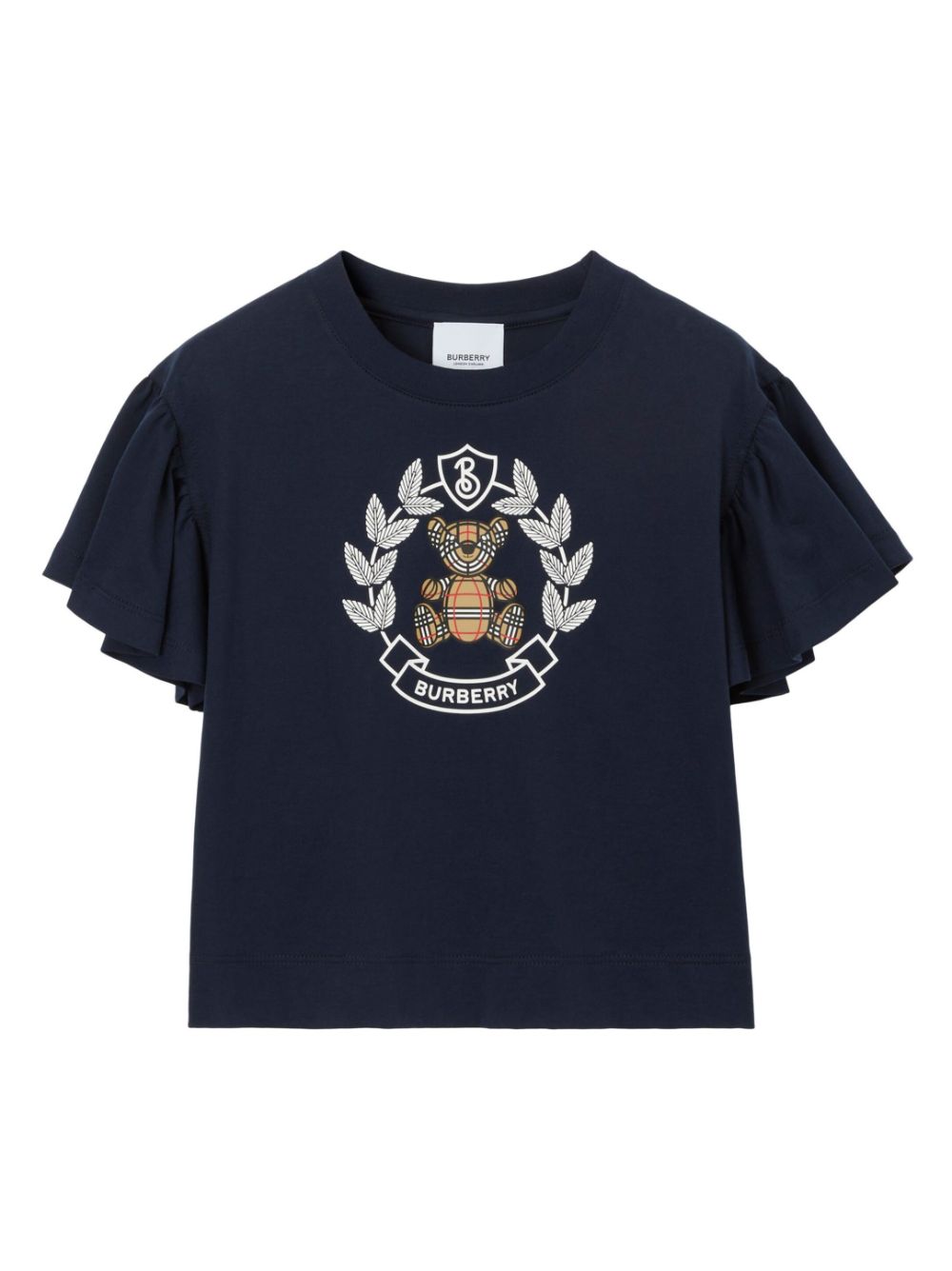 Burberry Kids T-Shirt mit Thomas Bear-Print - Blau von Burberry Kids