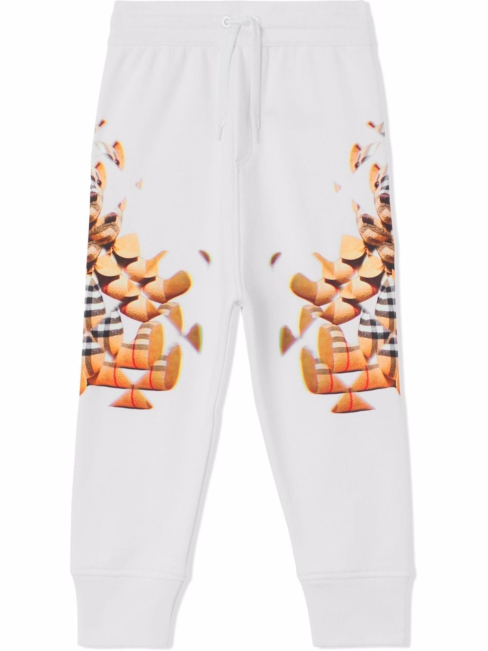 Burberry Kids Jogginghose mit Thomas Bear-Print - Weiß von Burberry Kids