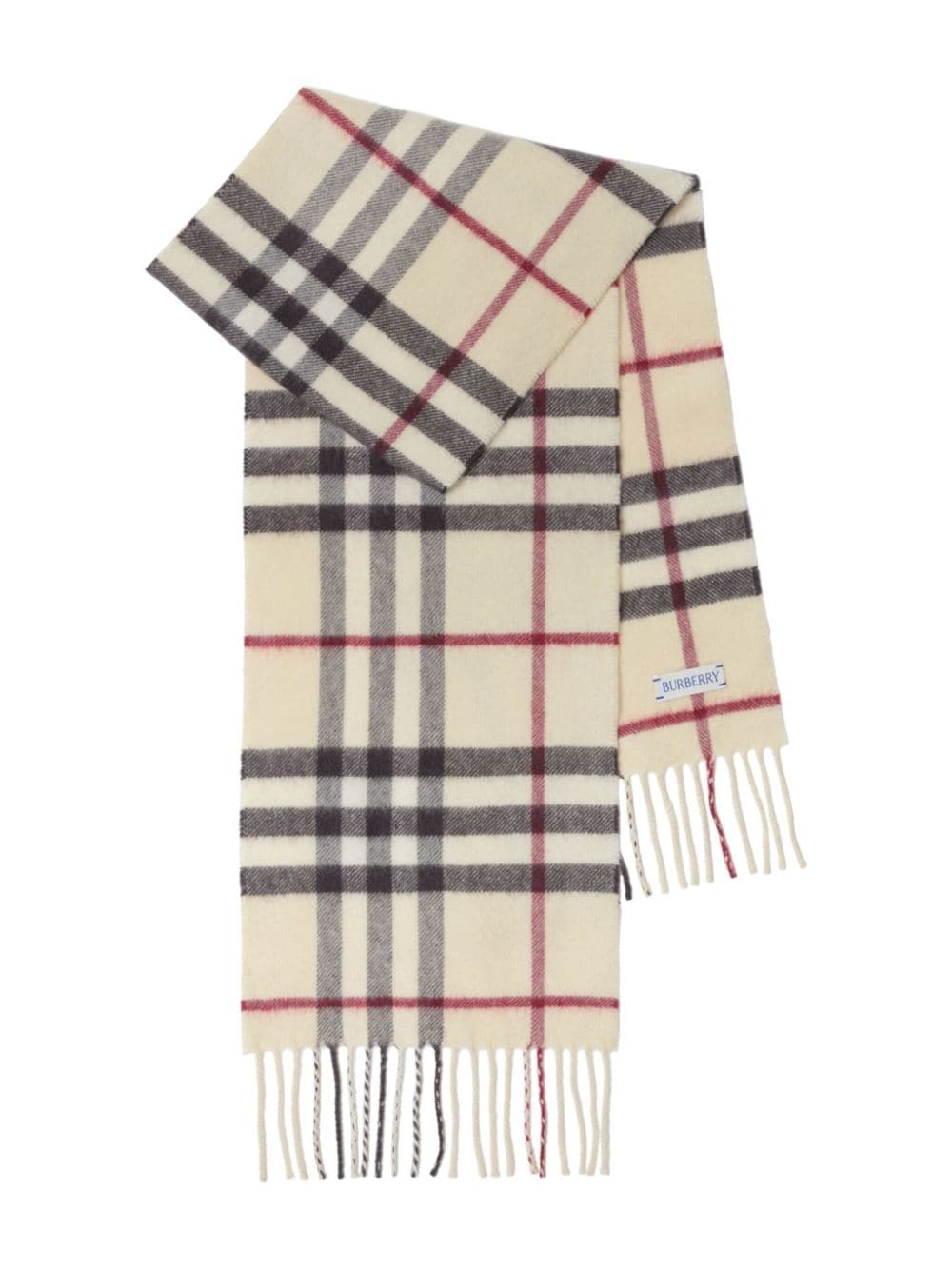 Burberry Kids Kaschmirschal mit Vintage-Check - Nude von Burberry Kids