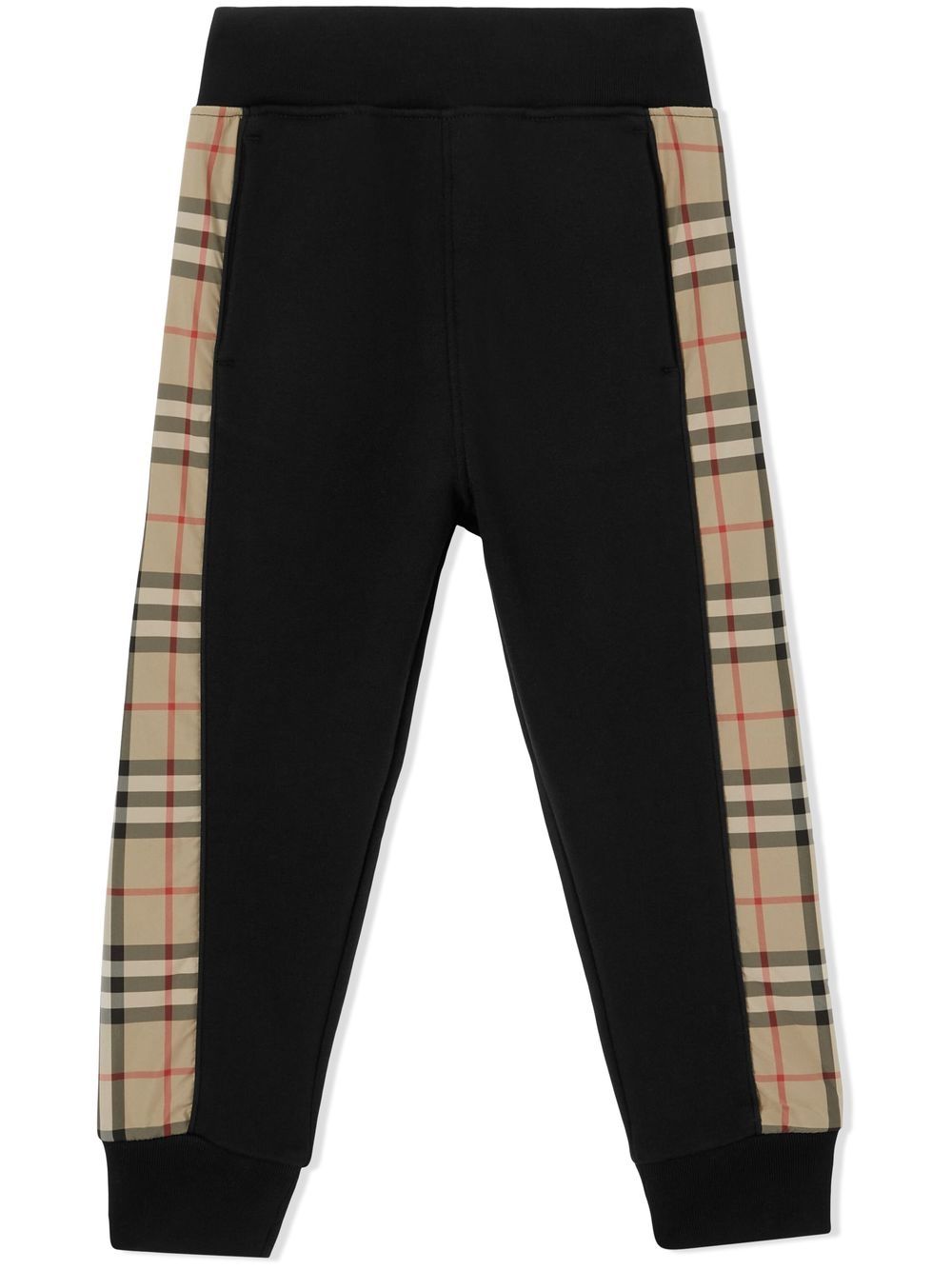 Burberry Kids Jogginghose mit Vintage-Check - Schwarz von Burberry Kids