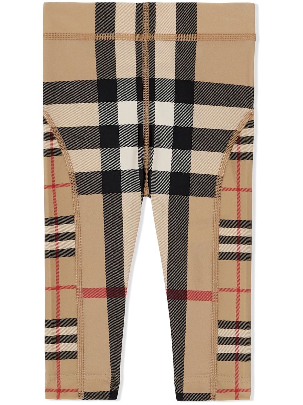 Burberry Kids Leggings mit Vintage-Check - Nude von Burberry Kids