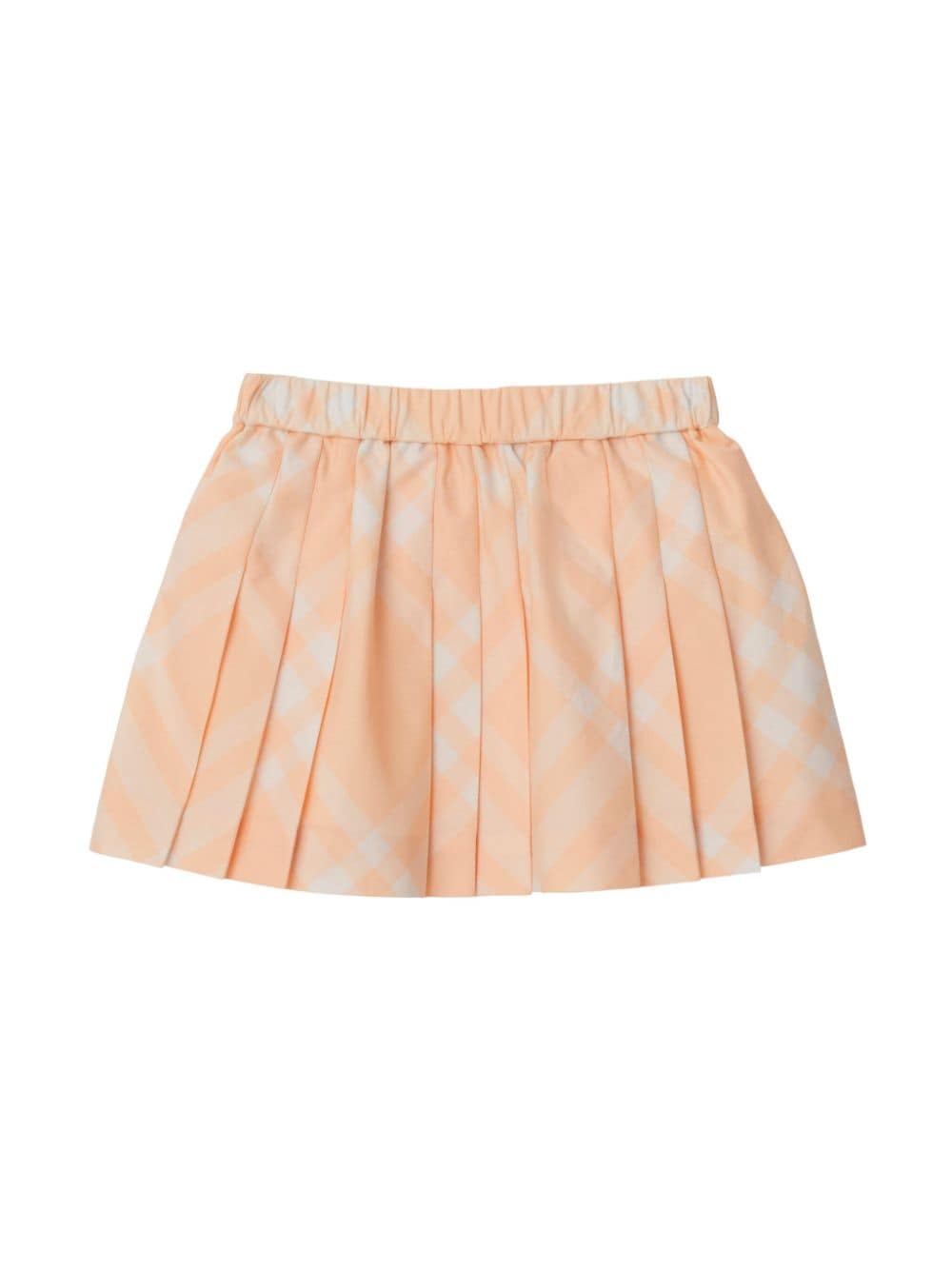 Burberry Kids Minirock mit Vintage-Check - Orange von Burberry Kids