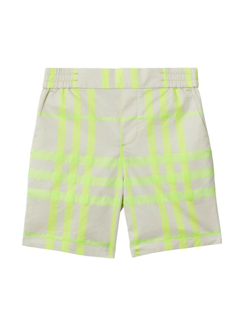 Burberry Kids Shorts mit Karomuster - Nude von Burberry Kids