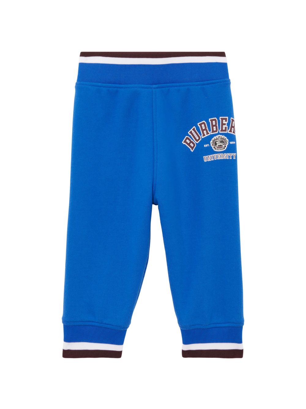 Burberry Kids Jogginghose mit Logo-Print - Blau von Burberry Kids