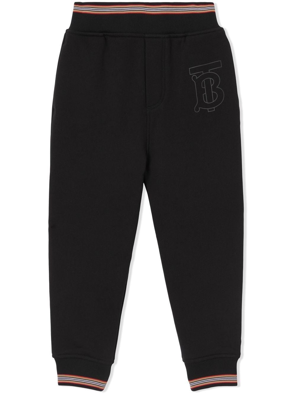 Burberry Kids Jogginghose mit Logo-Print - Schwarz von Burberry Kids